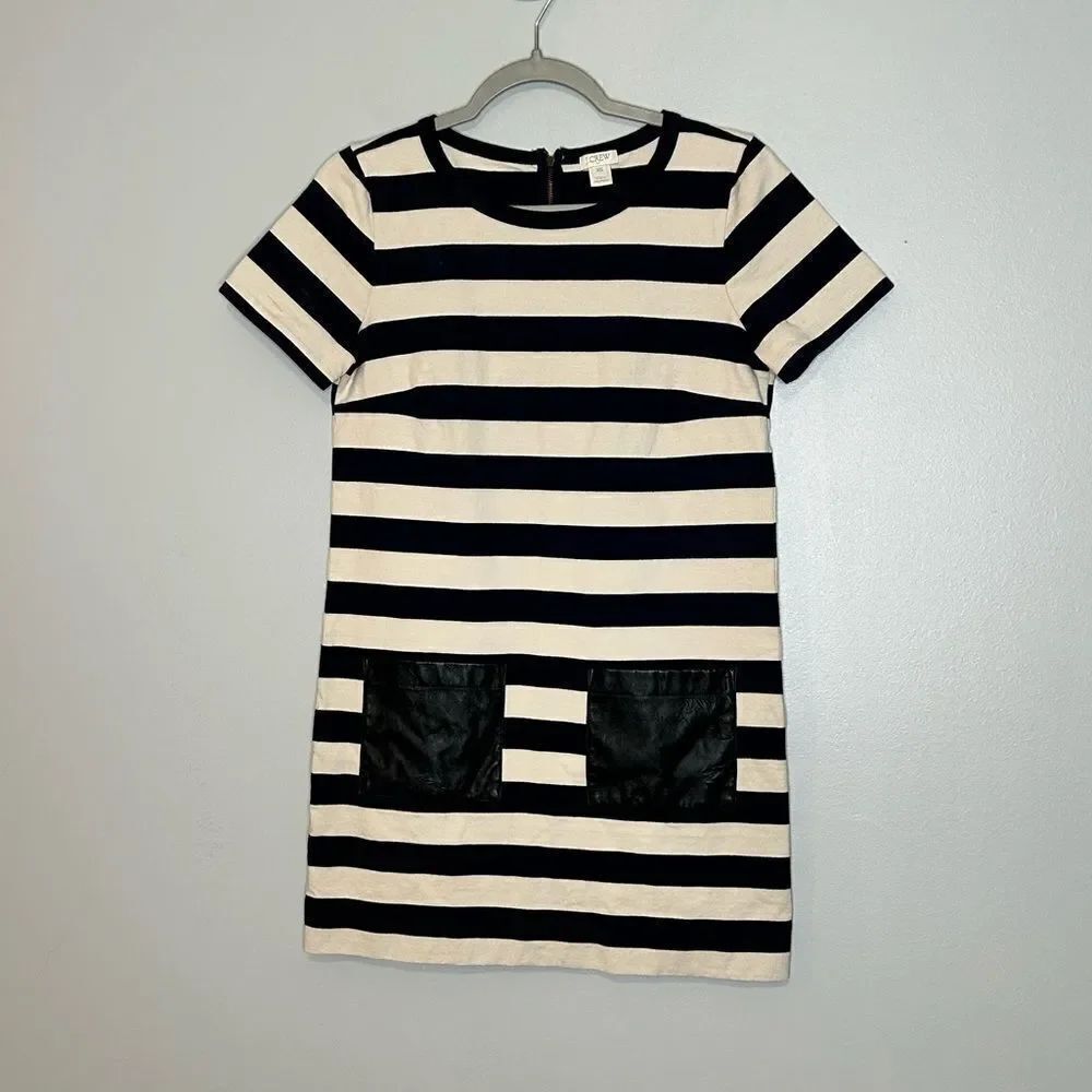 J.Crew Striped T shirt Dress